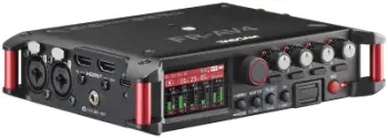 Regjistrues audio fushor Tascam FR-AV4, 4 kanale, 32 bit float, USB-C, i zi
