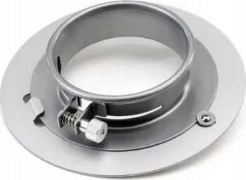 Pllakë adapteri Manfrotto Ezybox Pro Speedring Plate LL LS2354N, për Profoto, metalike, gri