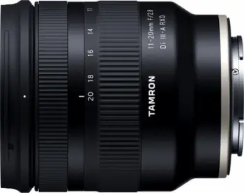Objektiv Tamron Sony E 11-20mm Di III-A RXD, f/2.8, i zi