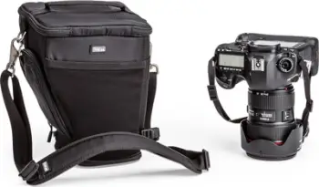 Çantë fotografike Think Tank Photo Digital Holster 40 V2.0, për DSLR dhe mirrorless, me mbulesë shiu, e zezë
