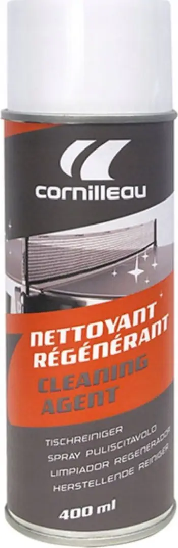 Sprej pastrimi Cornilleau Cleaning Agent, për tavolina pingpongu, 400 ml, gri
