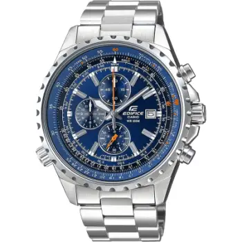 Ora dore Casio Edifice EF-527D-2AVUEF, kronograf, 10 bar, argjendtë