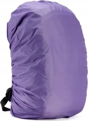 Mbulesë shiu për shpinore Waterproof, 45L, rezistente ndaj ujit, vjollcë