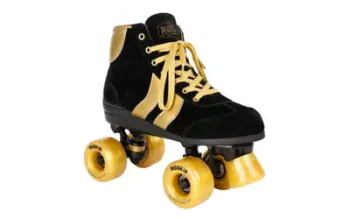 Patina me katër rrota Rookie Authentic, madhësia 34.5, ABEC 7, zi ar