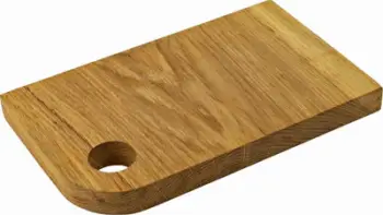Dërrasë servirëse Verlo Stratos, dru lisi, 26x16x2.5 cm, natyrale