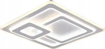 Llambë tavani Trio Lighting Mita LED, me telekomandë, CCT, e bardhë
