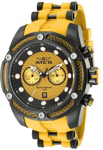 Orë për meshkuj Invicta Bolt Quartz 42294, e verdhë