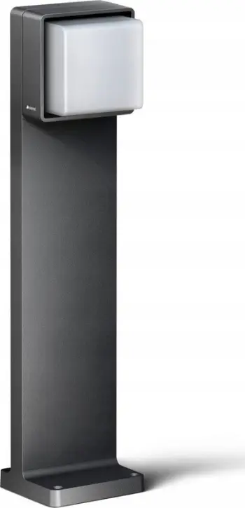 Shtyllë ndriçimi STEINEL GL 85 C 600, sensor lëvizjeje, IP44, gri