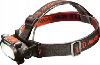 Dritë ballore Tiross Rechargeable Headlamp, 1200mAh, 120lm COB, e zezë