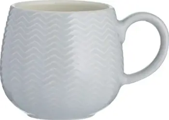 Filxhan Mason Cash Embossed Chevron, stoneware, 350ml, gri