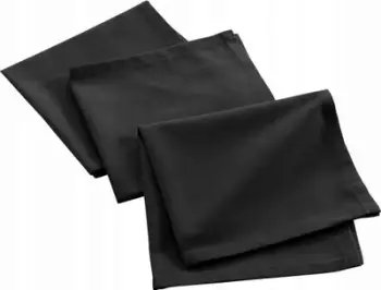 Peceta prej cope Douceur d'intérieur Fabric Napkins Recycled Cotton, set 3 copë, pambuk i ricikluar, 40 x 40 cm
