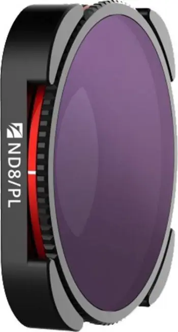 Filtër ND8 PL Freewell për GoPro HERO11 HERO10 HERO9, neutral dhe polarizues, i zi