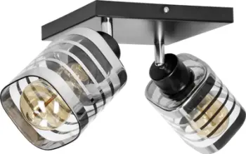 Llambadar muresh Siena 2P, E27, 2x60W, i zi