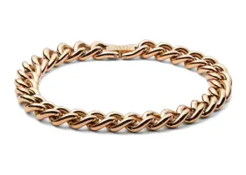 Byzylyk për femra Daniel Wellington Chunky Chain DW00400847, ari rozë