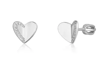 Vathë për femra JVD Silver Heart SVLE1739XH2BISR, të argjendtë