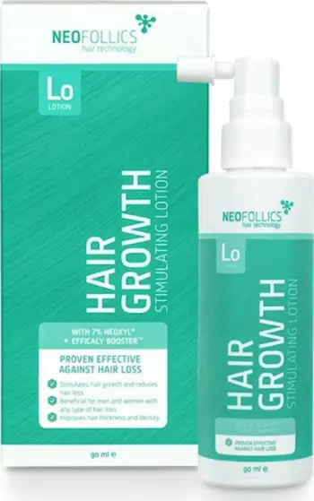 Locion për rritje flokësh Neofollics Hair Growth Stimulating Lotion, 90ml, për skalp, transparent