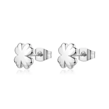 Vathë për femra S’Agapõ Four-Leaf Clover SCK295, të argjendtë