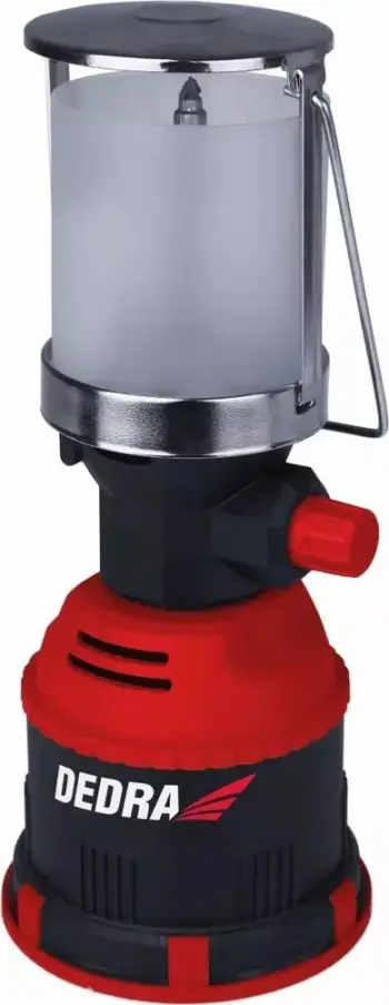 Lampë turistike me gaz Dedra 31A005, 80W, ndezje piezo