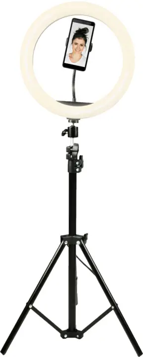 Dritë rrethore Denver RLT-1201, 12", tripod 210cm