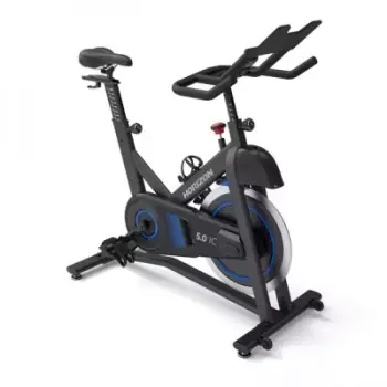 Biçikletë spinning Horizon Fitness Indoor Cycle 5.0 IC-21, rezistencë magnetike, ekran LCD, e zezë