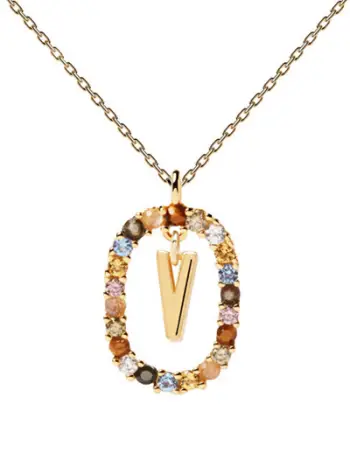Qafore PDPAOLA "V" LETTERS CO01-281-U