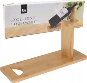 Rafte vere Excellent Houseware, druri bambu, per 1 shishe, natyral