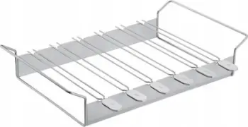 Set shkopinjsh grilli Rosle, 33 cm, çelik inox, ngjyrë argjendi
