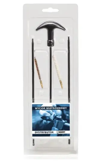 Set shufrash pastruese LEADER, kalibër 4.5 mm, metal, të zeza