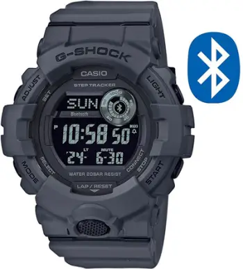 Orë dore për meshkuj Casio G-Shock G-Squad, e zezë