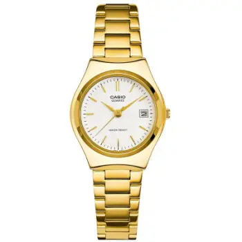 Orë dore Casio LTP-1170N-7A, për femra, çelik inox, ngjyrë ari