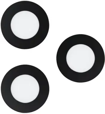 Set spot dritash LED Eglo Fueva-Z, 3 copë, ZigBee smart, i zi