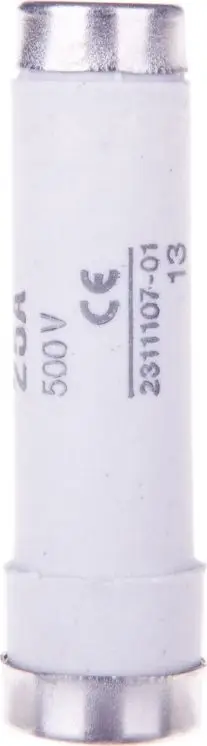 Siguresë Eti-Polam 25A, DI gF, 500V