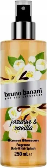 Spraj trupi dhe flokësh Bruno Banani Sunset Blossom Jasmine & Vanilla, për gra, 250ml