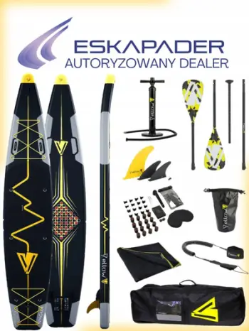 Dërrasë SUP Extralink SUP-1010, 350 x 81 x 15 cm, e zezë