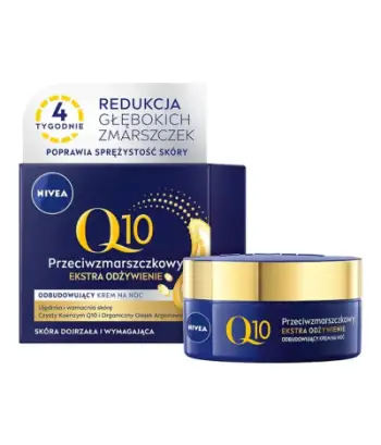 Kremë për fytyrë Nate Nivea Q10 Anti-Falten Extra Rich, 50 ml