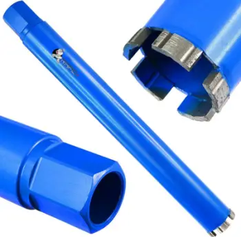Kurorë diamant për beton Mar-Pol Diamond Crown Rapid, 52mm, 450mm, 1 1/4", blu