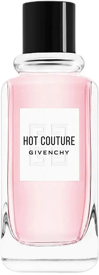 Parfum femëror Givenchy Hot Couture Eau de Toilette, 100ml, aromë frutash dhe lulesh, rozë