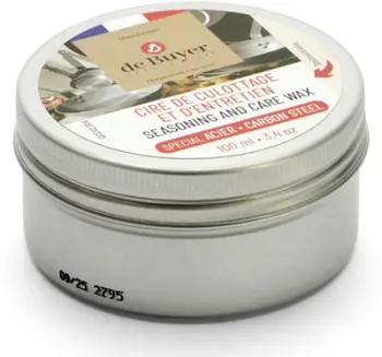 Dyll për tigane çeliku DeBuyer Seasoning Wax, 100 ml, natyral