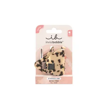 Kapëse flokësh Invisibobble Everclaw Leo Love, 1 copë, print leopardi