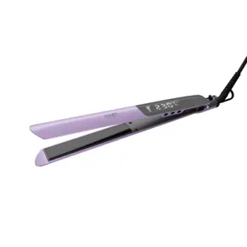 Piaster flokësh Adler AD 2329 Keratin, pllaka qeramike, ekran LCD, vjollcë