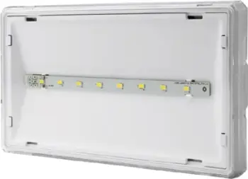 Llambë emergjente AWEX EXIT LED ETE/1W/BSA/AT/WH, 1W, 130lm, e bardhë