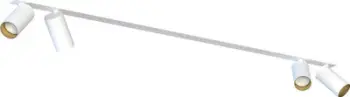 Pistë tavanesh e futur Nowodvorski Mono Surface IV 7686, 4 spote GU10, 118cm, e bardhë ari