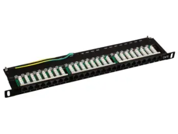 Patch panel Alantec Optimum, 24 porta, Cat.6 UTP, 0.5U, i zi