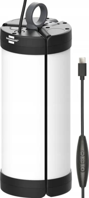 Llambë kampingu Brennenstuhl VL 500 LED, 550 lm, me kabllo rryme, e zezë