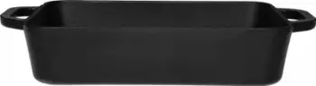 Tavë gize Maku Cast Iron Casserole, 20 x 37 cm, 7 cm lartësi, e zezë