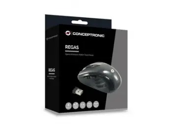Maus wireless Conceptronic Regas CLLM5BTRVWL, 5 butona, DPI 800/1200/1600, i zi