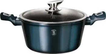 Tenxhere Berlinger Haus BH 7148, 30 cm 8L, veshje graniti, aquamarine