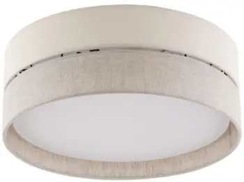 Lampë tavanore TK Lighting Eco Ceiling Lamp 4 Flames 450, Ø45cm, 4xE27, gri bezhë