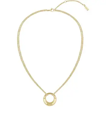 Qafore për femra Hugo Boss, 40.6 cm + 5 cm, e artë