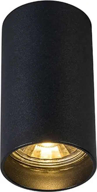Spot tavani Zuma Line Tuba 92680 SL 1, cilindër alumini 56mm, i zi